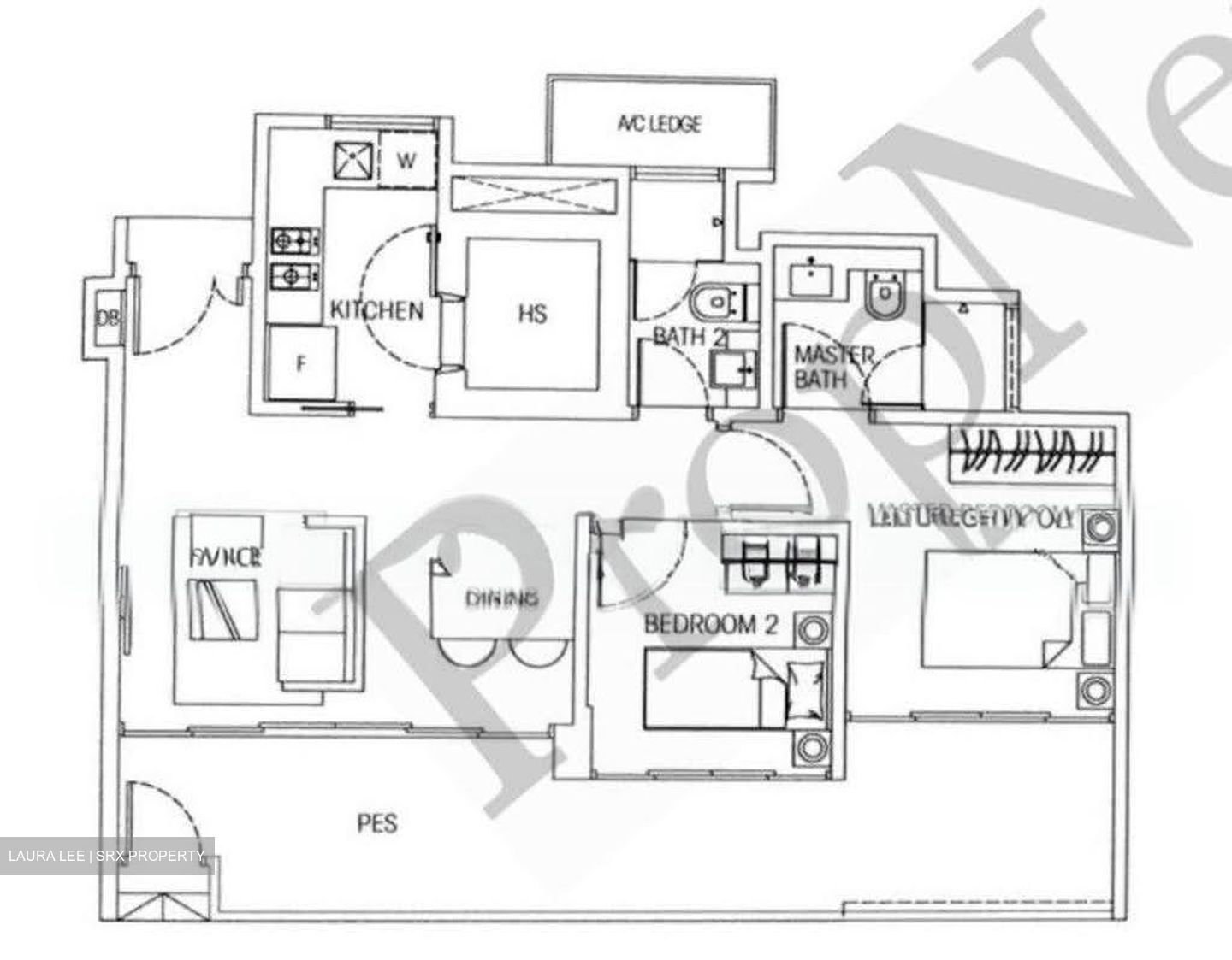 Hedges Park Condominium (D17), Condominium #613606041
